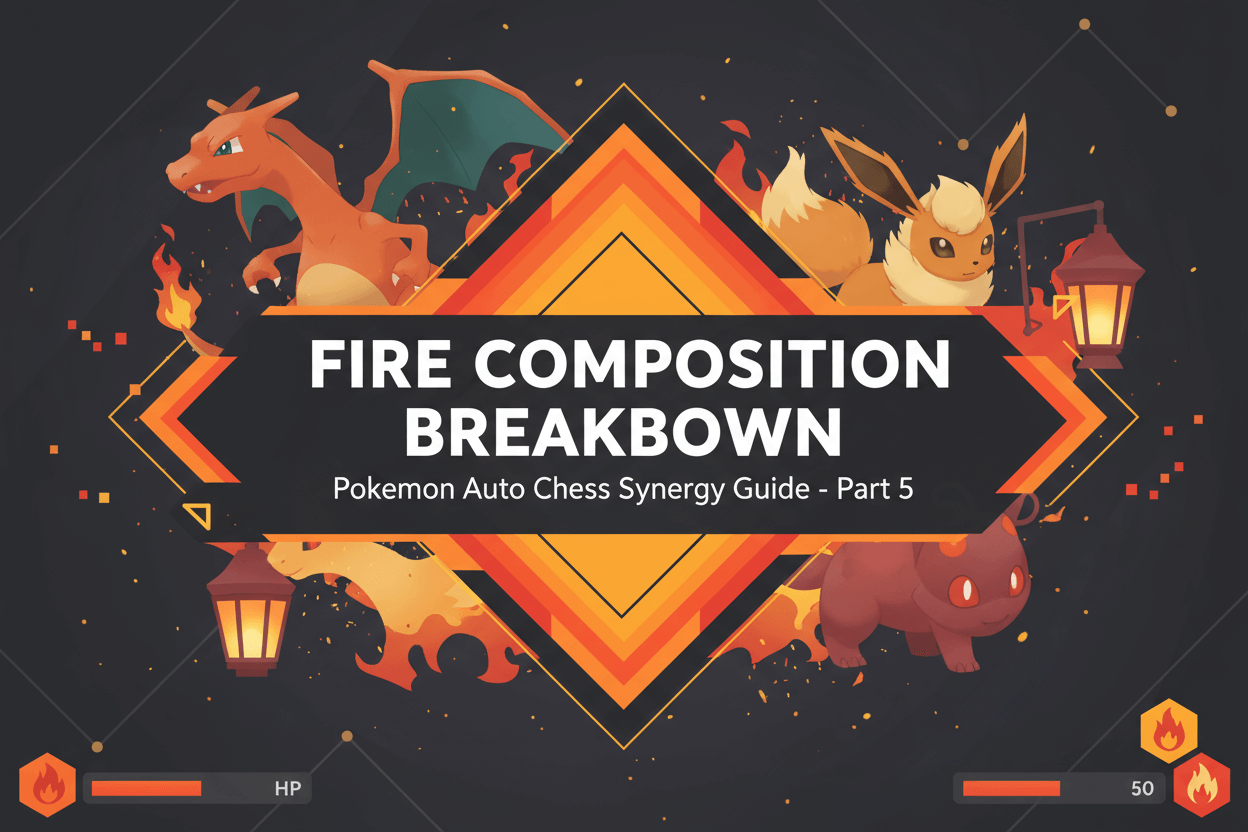 Pokemon Auto Chess Synergy System Guide (Part 5): Fire Composition Breakdown